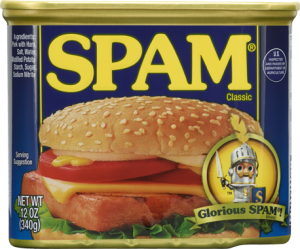 spam, glorious spam!